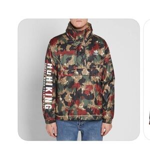 Adidas x Pharrell Williams HU Camouflage Windbreaker SIZE SMALL